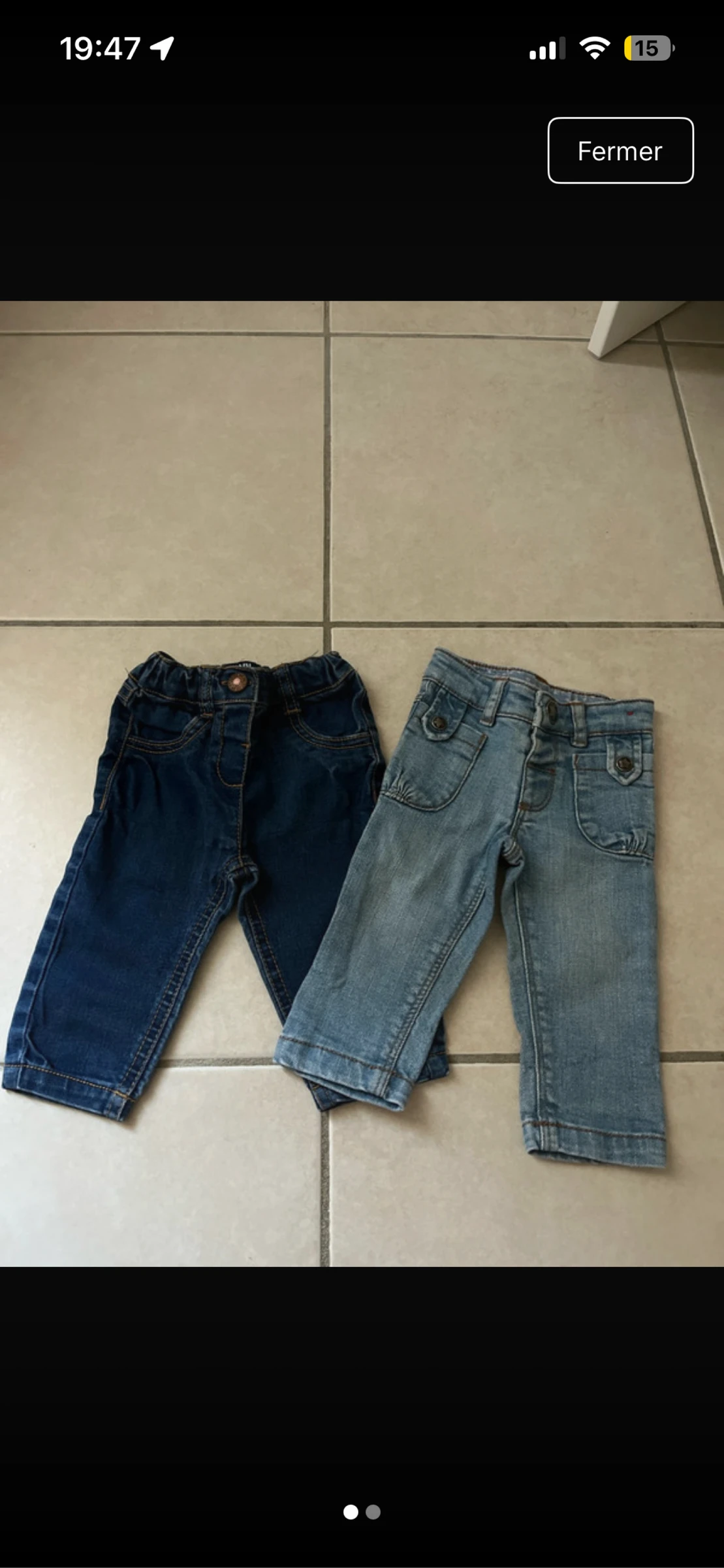 Lot de vêtements bébé fille  – photo 5